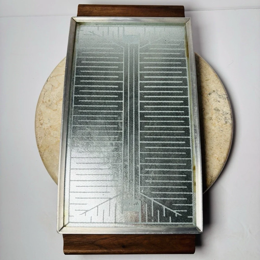 VTG MCM Salton Cosmopolitan Automatic Food Warmer H-110 Hot Plate WORKS NO CORD‎